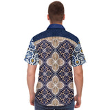 Tavira Mirabella S/S Button Down Shirt Short Sleeve Button Down Shirt - AOP - Thathoodyshop