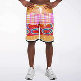 Solar Flare Basketball Shorts Basketball Short Rib - AOP - Thathoodyshop