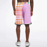Pink Passion Basketball Shorts Basketball Short Rib - AOP - Thathoodyshop