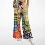 Ginger Snap Boho Patchwork Stretchy Phat Bellbottoms Bellbottoms - Thathoodyshop