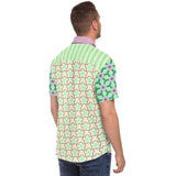 Melon Balls S/S Button Down Shirt Short Sleeve Button Down Shirt - AOP - Thathoodyshop
