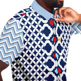 Blues Clues S/S Button Down Shirt Short Sleeve Button Down Shirt - AOP - Thathoodyshop