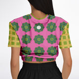 Jambalaya Cropped Sweater Cropped Short Sleeve Sweater - Thathoodyshop
