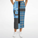 Pacific Palisades Geo Patchwork Long Pocket Skirt Long Pocket Skirt - Thathoodyshop