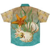 Atlantis LTD S/S Button Down Shirt Short Sleeve Button Down Shirt - AOP - Thathoodyshop