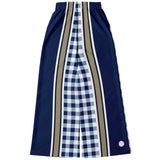 Gingham Style Gingham Plaid Flare Leg Joggers Bellbottoms - Thathoodyshop