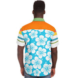 Hawaiian Tropic S/S Button Down Shirt Short Sleeve Button Down Shirt - AOP - Thathoodyshop