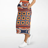 Le Cadeau Pocket Maxi Skirt Long Skirt - Thathoodyshop
