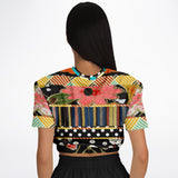 Versailles Cropped Sweater Cropped Short Sleeve Sweater - Thathoodyshop