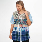 Dolores Park Paisley Button Front Jersey Baseball Jersey - Thathoodyshop