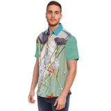 Are You Jelly S/S Button Down Shirt Short Sleeve Button Down Shirt - AOP - Thathoodyshop