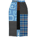 Pacific Palisades Geo Patchwork Long Pocket Skirt Long Pocket Skirt - Thathoodyshop
