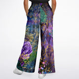 Purple Fusion Flare Leg Joggers Flare Joggers - Thathoodyshop