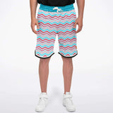 South Beach Basketball Shorts Basketball Short Rib - AOP - Thathoodyshop