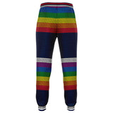 Royal Navy PSU Rainbow Stripe Fleece Joggers Joggers - Thathoodyshop