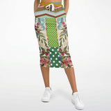 Green Peacock Pocket Maxi Skirt Long Skirt - Thathoodyshop