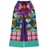 Gypsy Queen Purple Flare Leg Joggers Athletic Flare Jogger - AOP - Thathoodyshop