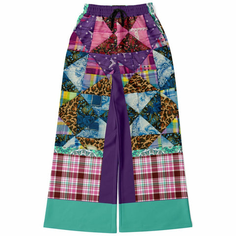 Gypsy Queen Purple Flare Leg Joggers Athletic Flare Jogger - AOP - Thathoodyshop