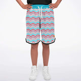 South Beach Basketball Shorts Basketball Short Rib - AOP - Thathoodyshop