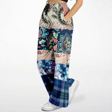 Dolores Park Paisley Plaid Bellbottoms Flare Leg Pants - Thathoodyshop