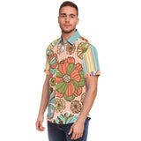 So Good! S/S Button Down Shirt Short Sleeve Button Down Shirt - AOP - Thathoodyshop