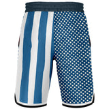 Smooth Sailing Basketball Shorts Basketball Short Rib - AOP - Thathoodyshop