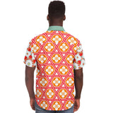 Tokyo Sunset S/S Button Down Shirt Short Sleeve Button Down Shirt - AOP - Thathoodyshop