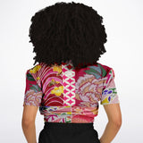 Queen Lili'uokalani Cropped Sweater Crop Top - Thathoodyshop