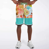 Pleasure Point Basketball Shorts Basketball Short Rib - AOP - Thathoodyshop