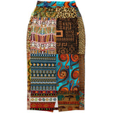 Mother Lode African Print Long Pocket Skirt Long Pocket Skirt - Thathoodyshop