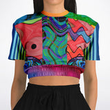 Me So Psychedelic Cropped Sweater Cropped Sweater - Thathoodyshop