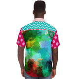 Jubilee's Garden S/S Button Down Shirt Short Sleeve Button Down Shirt - AOP - Thathoodyshop
