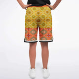 Taj Mahal Basketball Shorts Basketball Short Rib - AOP - Thathoodyshop