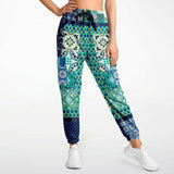 Mykonos Floral Patchwork Unisex Cargo Sweats Cargo Sweats - Thathoodyshop