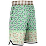 Melon Balls Basketball Shorts Basketball Short Rib - AOP - Thathoodyshop