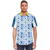 Confetti on Me S/S Button Down Shirt Short Sleeve Button Down Shirt - AOP - Thathoodyshop