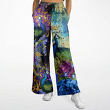 Purple Fusion Flare Leg Joggers Flare Joggers - Thathoodyshop
