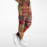 Sedona Orange Stripe Cargo Joggers Cargo Pants - Thathoodyshop