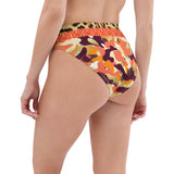 Me So Leopard Eco-Poly High-waisted Bikini Bottom Bikini - Thathoodyshop