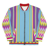 Groovy Purple Calypso Unisex Bomber Jacket Bomber Jacket - Thathoodyshop