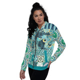 Green Meknes Unisex Bomber Jacket Bomber Jacket - Thathoodyshop