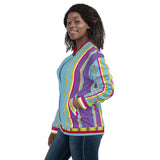 Groovy Purple Calypso Unisex Bomber Jacket Bomber Jacket - Thathoodyshop