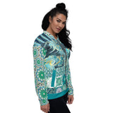 Green Meknes Unisex Bomber Jacket Bomber Jacket - Thathoodyshop