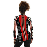 Gold Line Red DLX Fashion Rashguard Top Rashguard - Thathoodyshop