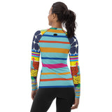 Queenie Fashion Rashguard Top Rashguard - Thathoodyshop