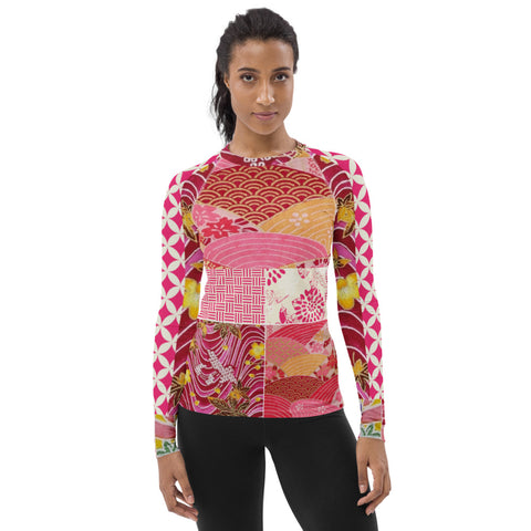 Queen Lili'uokalani Fashion Rashguard Top Rashguard - Thathoodyshop