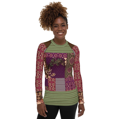 Gypsy Haight Fashion Rashguard Top Rashguard - Thathoodyshop