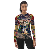 Dapper Cat Fashion Rashguard Top Rashguard - Thathoodyshop