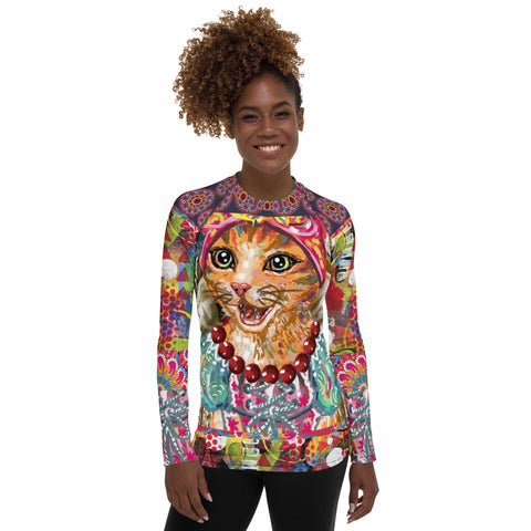 Princess Tea Time Fashion Rashguard Top Rashguard - Thathoodyshop