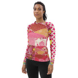 Queen Lili'uokalani Fashion Rashguard Top Rashguard - Thathoodyshop